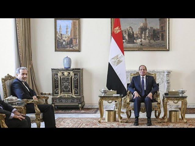 Iranian FM, Egyptian officials hold talks on regional tensions in Cairo