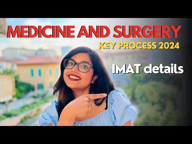 Medicine and Surgery 2024 Updates. IMAT exam 2024