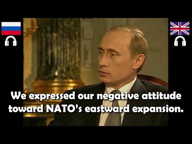 Flashback to 2000, Putin's view on NATO | Interview with David Frost | RU-EN interpretation