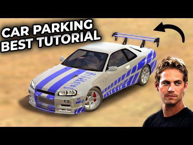 КАК СДЕЛАТЬ PAUL WALKER SKYLINE GTR R34? (НОВОЕ ОБНОВЛЕНИЕ!) Car Parking Multiplayer