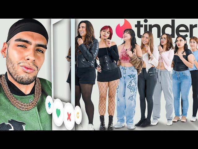 TINDER EN LA VIDA REAL (ELGRANALEXIS VS 20 MUJERES) | ONE COIN 🪙