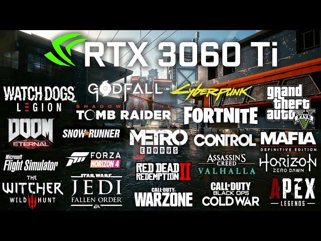 GeForce RTX 3060 Ti 8GB Test in 25 Games 1080p and 1440p (Ryzen 5 3600)