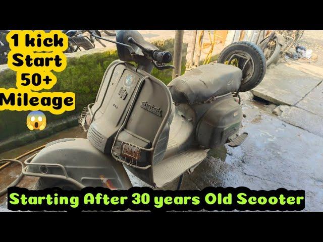 Bajaj chetak electronic 12 v restoration After 30 years.