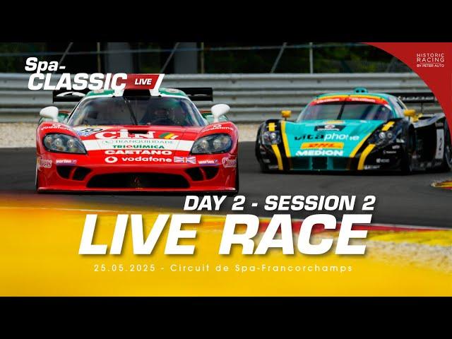 Spa-Classic 2025 - Historic Racing by Peter Auto - Live session 4 