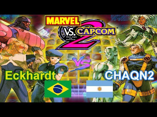 Marvel vs Capcom 2: New Age of Heroes - Eckhardt vs CHAQN2