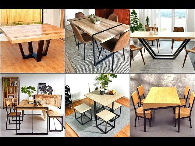 Wood and Metal Furniture Dining Tables | Metal Furniture Design