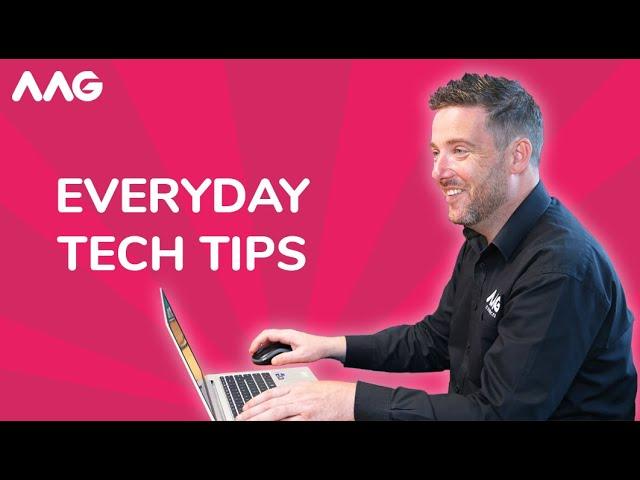 3 tech tips you didn't know you needed