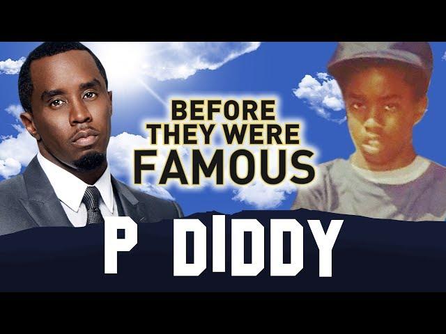 P DIDDY | Before They Were Famous | Brother Love AKA Love AKA Sean Combs AKA Puffy AKA Puff Daddy