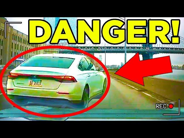 IDIOTS In Cars Getting INTO DANGER