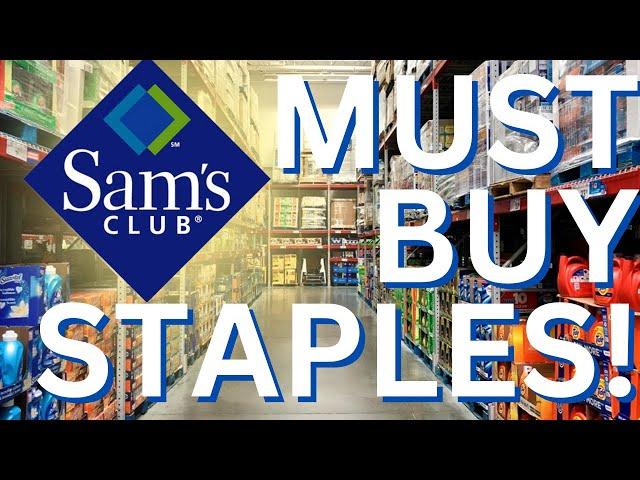 How to SAVE HUNDREDS on GROCERIES! Sam's Best Pantry Finds! #homemadesimple #save #groceryhaul