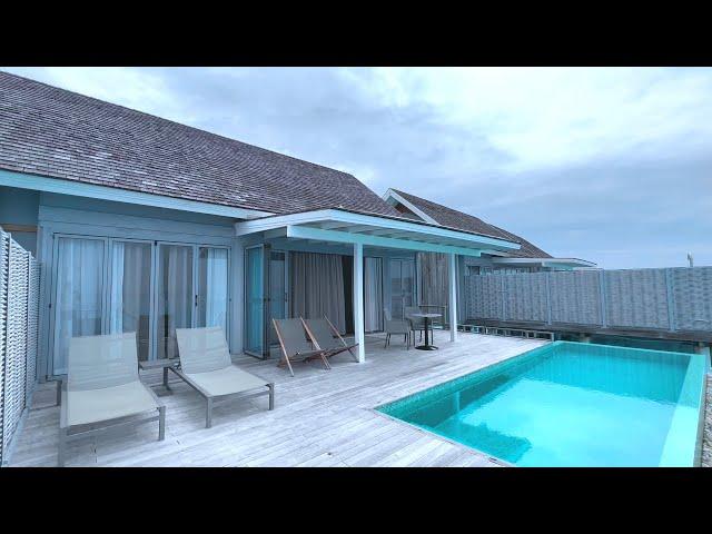 This Watervilla with Pool will blow your mind | Kuramathi Resorts | Maldives