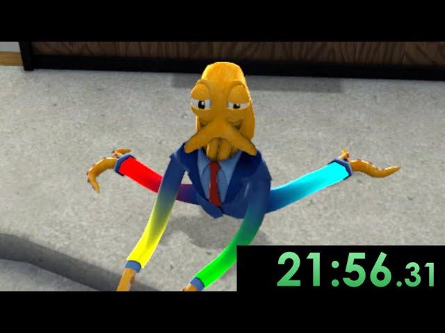 4-Player Octodad speedruns are incredibly chaotic