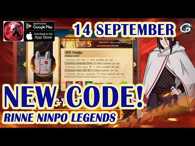 NEW CODE Rinne Ninpo Legends Giftcodes & How to Redeem Code 14 September - Mobile Game (Android/IOS)