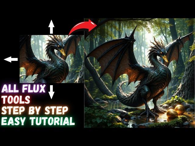 FLUX Tools Outpainting, Inpainting (Fill), Redux, Depth & Canny Ultimate Tutorial Guide with SwarmUI