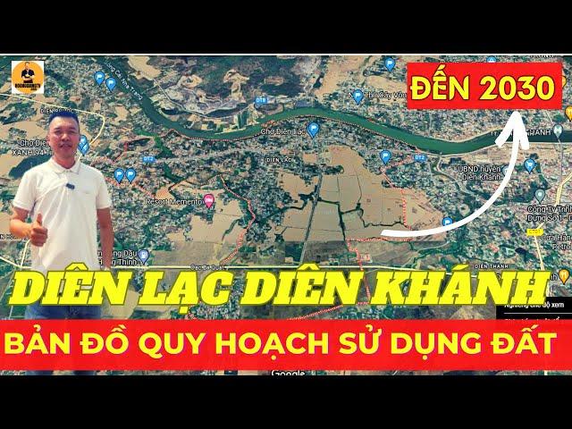 BẢN ĐỒ QUY HOẠCH XÃ DIÊN LẠC HUYỆN DIÊN KHÁNH mới nhất | HOANGGIANG TV