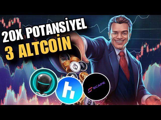 RALLİ İçin EN KAZANÇLI 3 Altcoin! 20X YÜKSELİŞ Olabilir Mİ?! MİNİ COİN Sepeti 2024