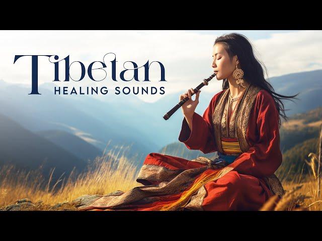 Tibetan Flute Healing Stops Overthinking, Eliminates Stress, Anxiety and Calms the Mind