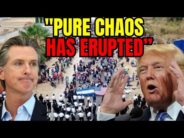 Migrants Flood the Border & Gavin Newsom's Resignation Called for