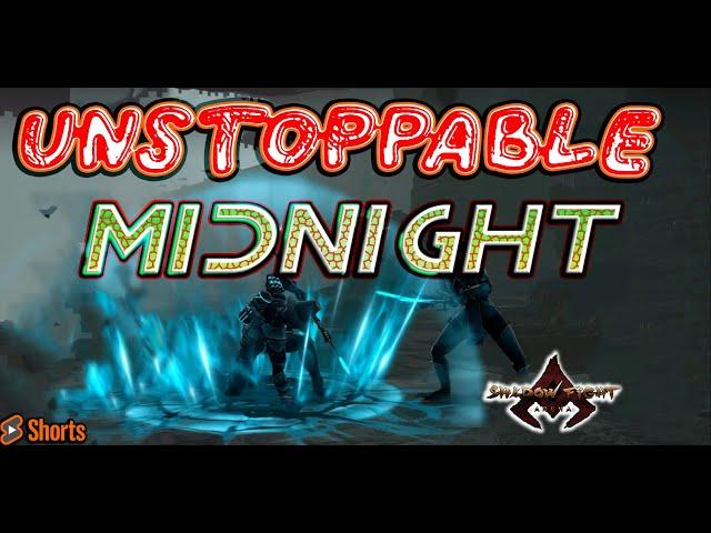 Unstoppable Midnight || MIDNIGHT || Shadow Fight Arena || SFA || Andro Gaming Official || #Shortsfam