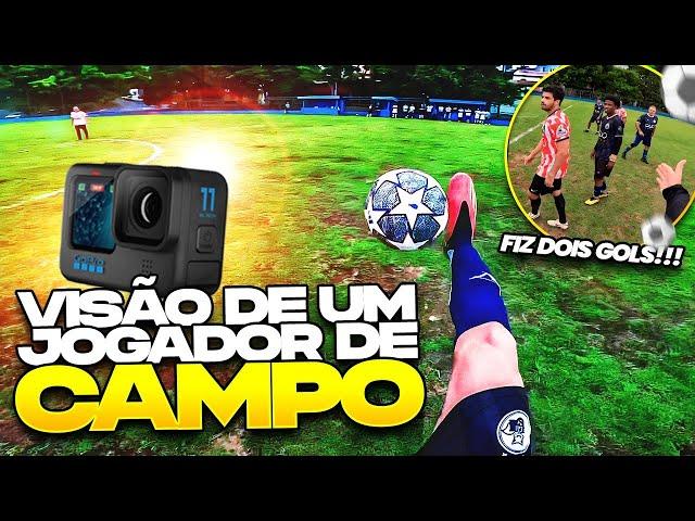 UM DIA NA VISÃO DE UM JOGADOR DE CAMPO, FIZ DOIS GOLS!