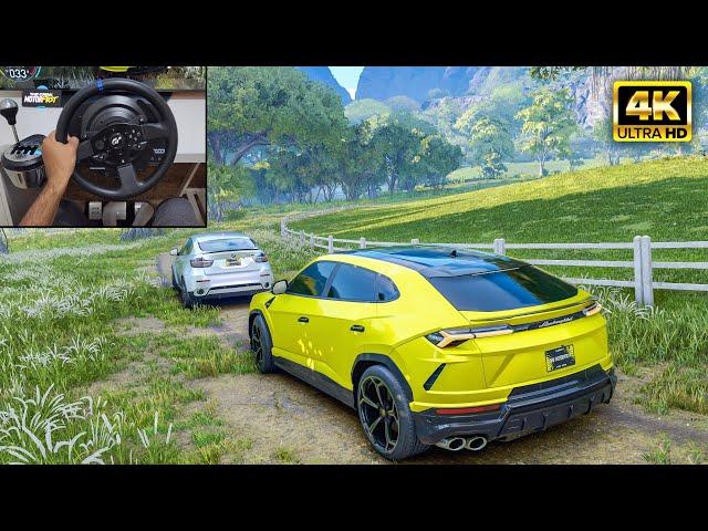 Lamborghini Urus & BMW X6M | The Crew Motorfest | Thrustmaster T300RS + TH8A shifter gameplay