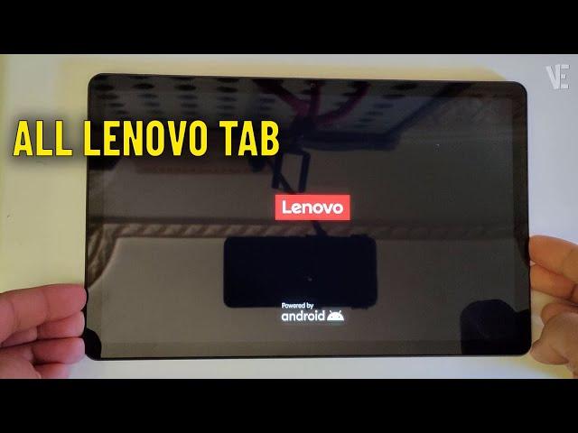 Hard Reset Any Lenovo Tablet | How To Remove All Lenovo Tab Screen Lock and Forgot Password Pattern