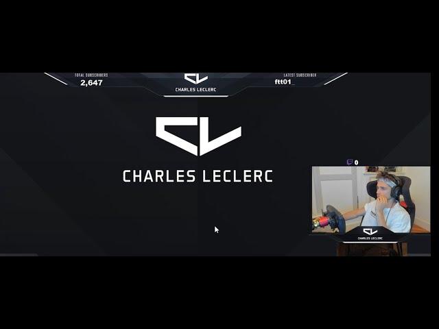 CHARLES LECLERC F1 VIRTUAL GRAND PRIX LIVE! SPANISH GRAND PRIX!