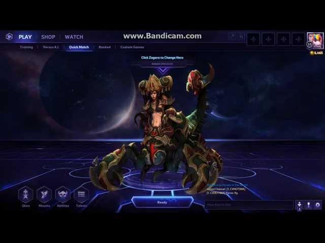 Best Zagara build in hots