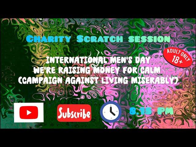 National Lottery UK Scratch Cards Charity Session for CALM