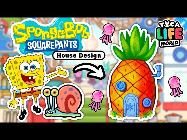 SPONGE BOB HOUSE DESIGN! ️ || NEW UPDATE! ️ || Toca Life World