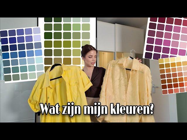 KAST OPRUIMEN aan de hand van KLEUREN ANALYSE  | Kristina K 