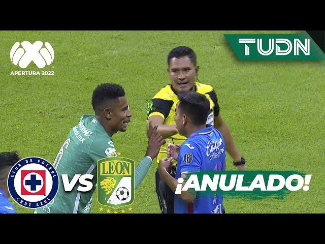 ¡OTRO ANULADO! Era gol de Carneiro | Cruz Azul 0-0 León | Liga Mx AP2022-Repechaje | TUDN