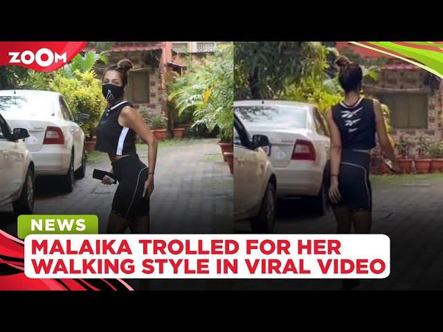 Malaika Arora brutally trolled for her 'weird' walking style in a viral video