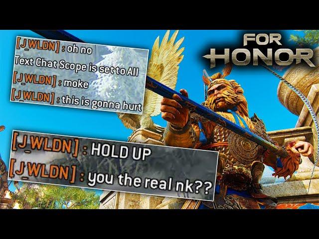 Monke is here to cause chaos for this player - Shaolin Duels [For Honor]