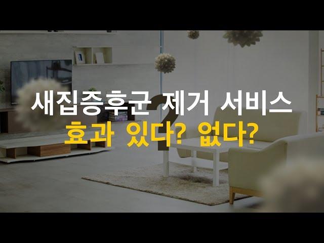 새집증후군 제거 서비스…효과 있다? 없다? / KBS뉴스(News)