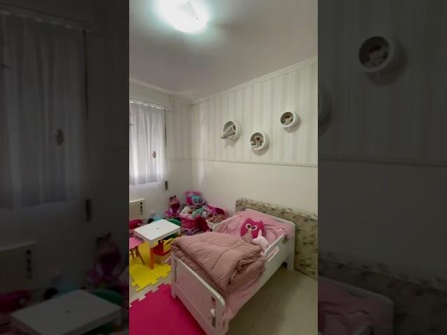 Apartamento 3 dormitórios em Santos SP com varanda e vista livre