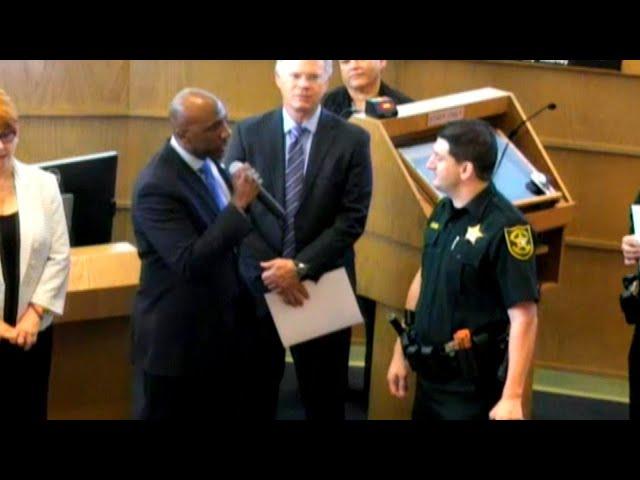 Cop Criticized at Ceremony: ‘You’re a Bad Police Officer’