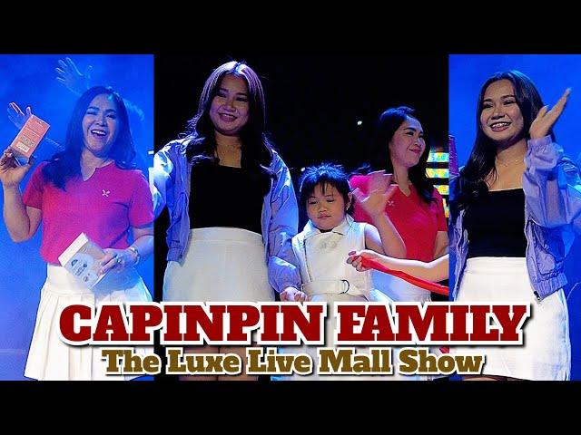 Ser Geybin Capinpin Family PINAGKAGULUHAN sa Luxe Live Mall Show - Mama Beth, Elma Asagra & Sky