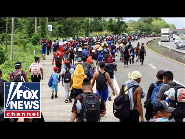 Migrant caravan from Mexico flooding to US border before Trump takes office