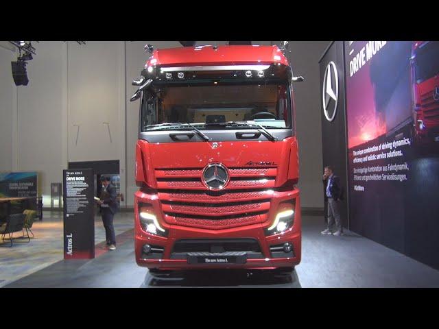 Mercedes-Benz Actros L 1853 LS Tractor Truck (2023) Exterior and Interior