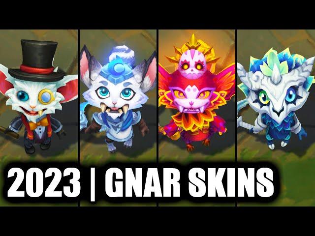 ALL GNAR SKINS SPOTLIGHT 2023 | League of Legends