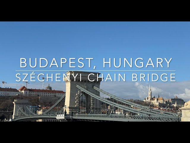 Széchenyi Chain Bridge - Budapest, Hungary