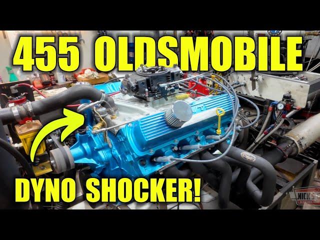 Olds 455 V8 Dyno Blast - Muscle Car Magic