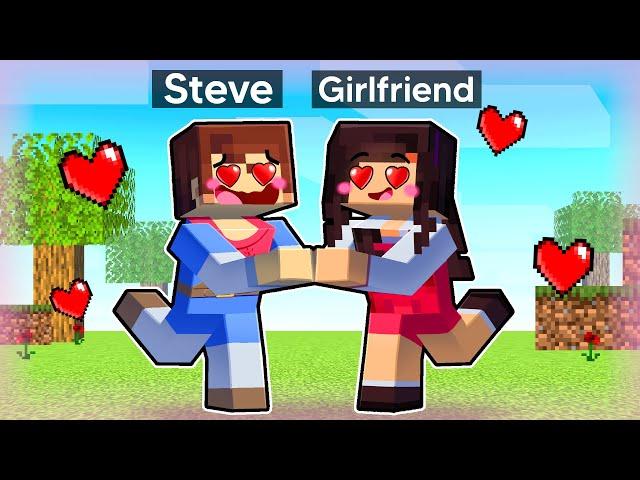 Steve Got A GIRLFRIEND In Minecraft!