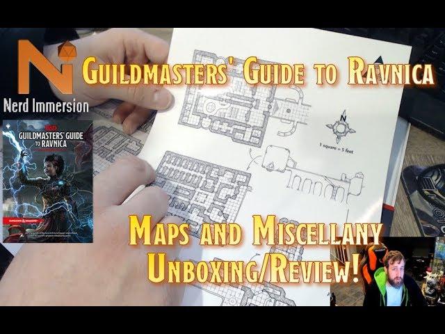 Guildmasters' Guide to Ravnica: Maps and Miscellany Review | Nerd Immersion