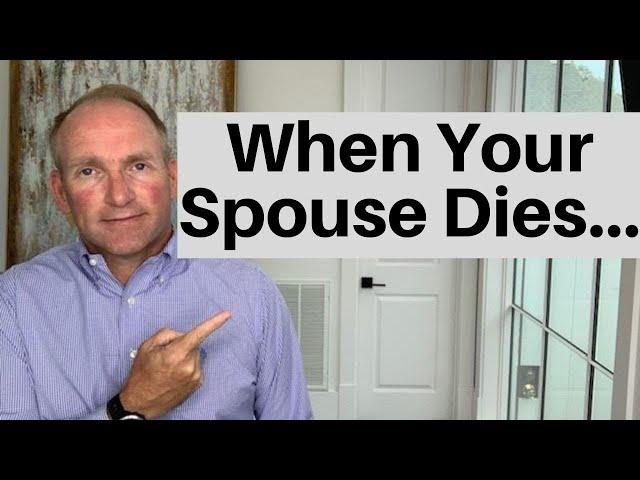 Estate Legal Matters To Deal With When Your Spouse Dies