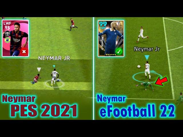 Tutorial Neymar Dribbling, Skills in Pes 2021 & eFootball 2022 Mobile