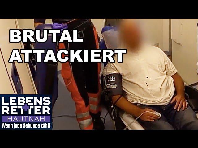 Täter auf der Flucht - Brutale Attacke an der Tankstelle | Lebensretter hautnah | SAT.1