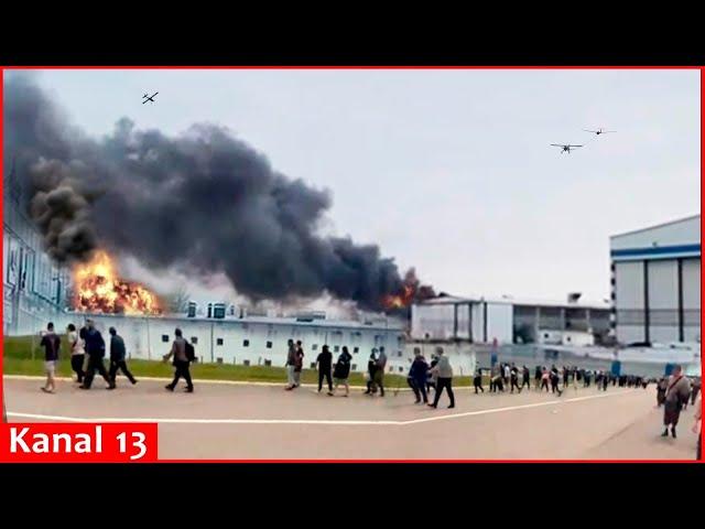 Ukraine launches new strikes on facilities in Russia by kamikaze gliders with a 100-kg warhead