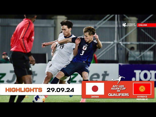 HIGHLIGHTS | Japan - Kyrgyzstan | AFC U-20 ASIAN CUP QUALIFIERS | GROUP «I»